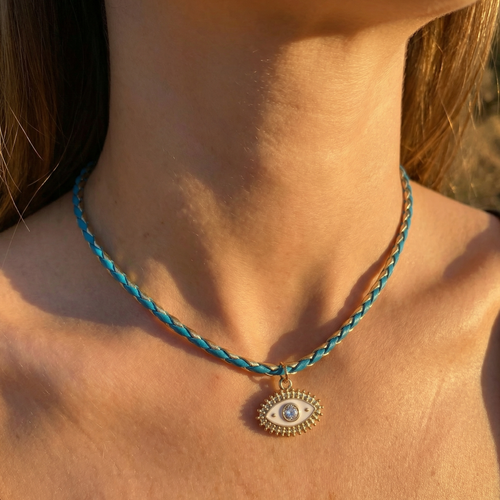 Collar Ojo Turco